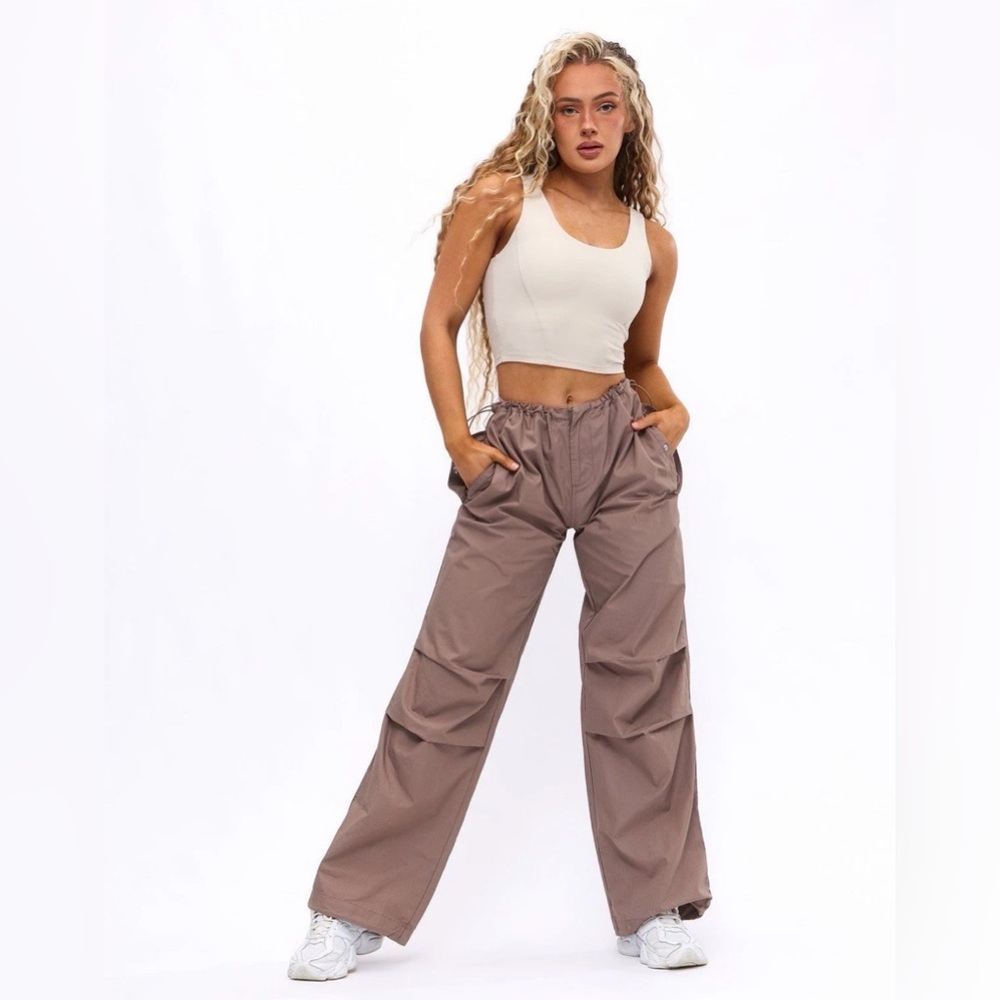 BuffBunny Wide Leg Pants in Brown